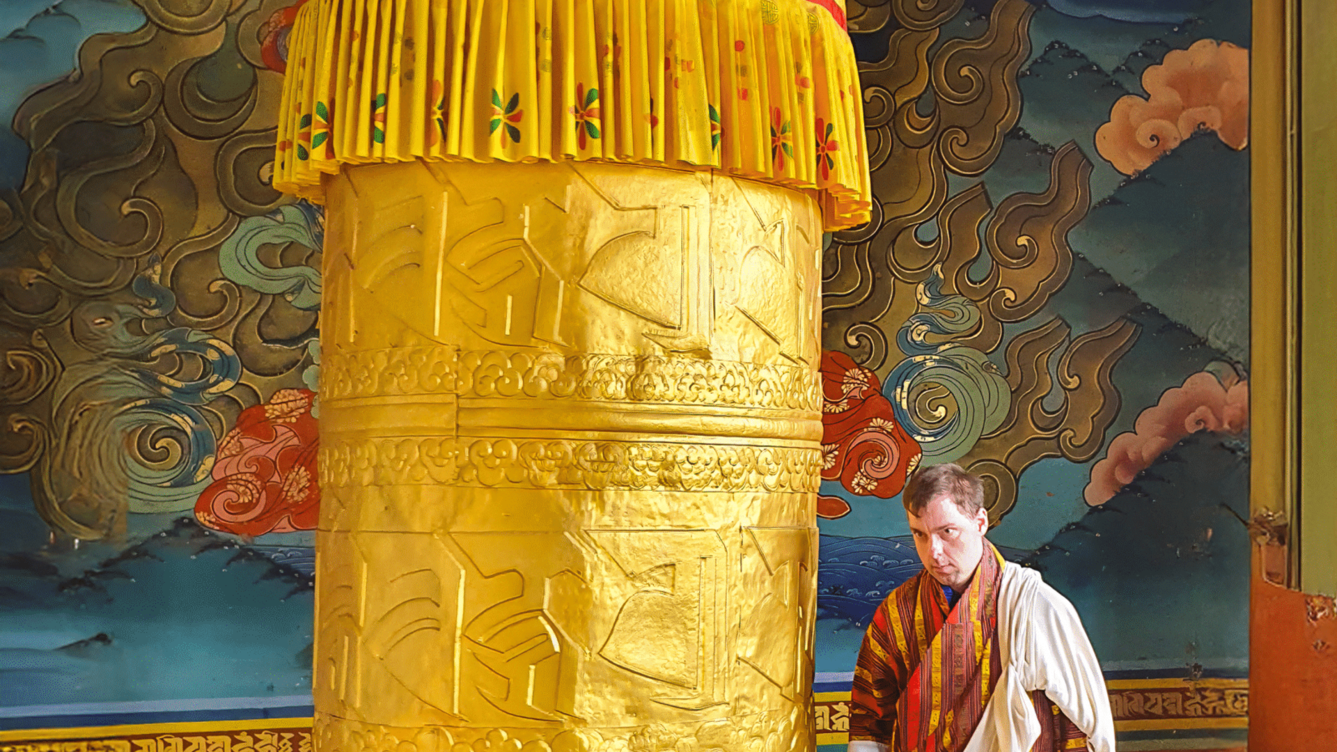 Einladungsplakat Diashow Bhutan - Land des Donnerdrachen, 23.05.25 Blauer Raum im Sektionszentrum | © DAV Karlsruhe / Günther Tomek Einladungsplakat Diashow Bhutan - Land des Donnerdrachen, 23.05.25 Blauer Raum im Sektionszentrum | © DAV Karlsruhe / Günther Tomek