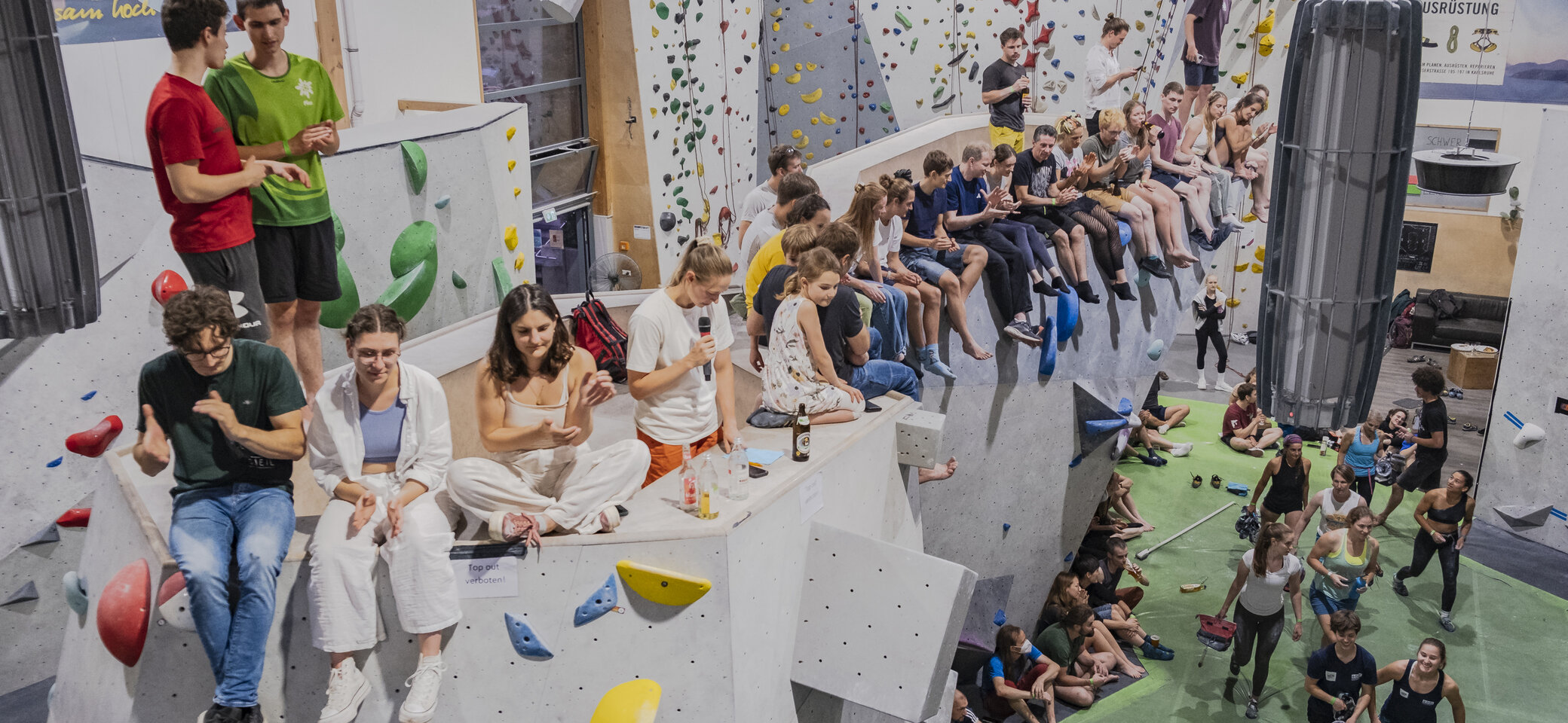 DAV Kletterzentrum Finale der Stadtmeisterschaften im Bouldern | © Anna Kolodziejska