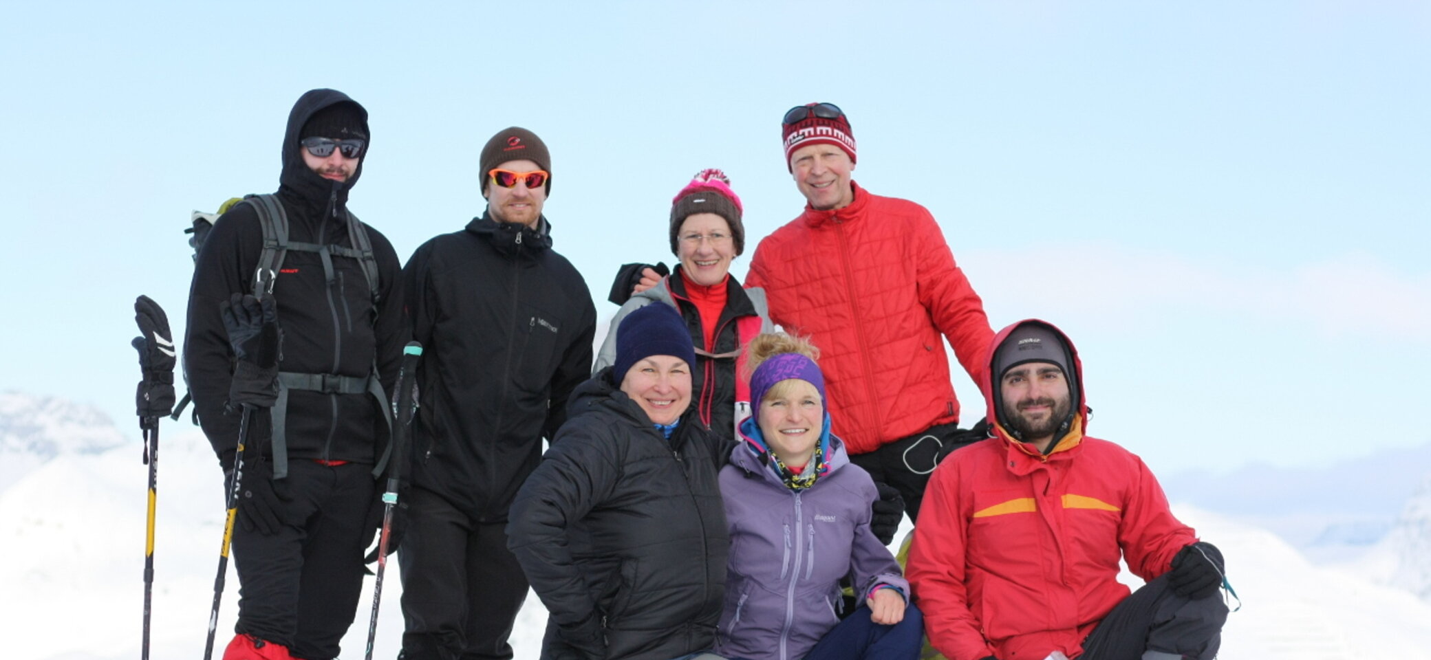 Schneeschuhecke Gruppenfoto | © DAV Karlsruhe