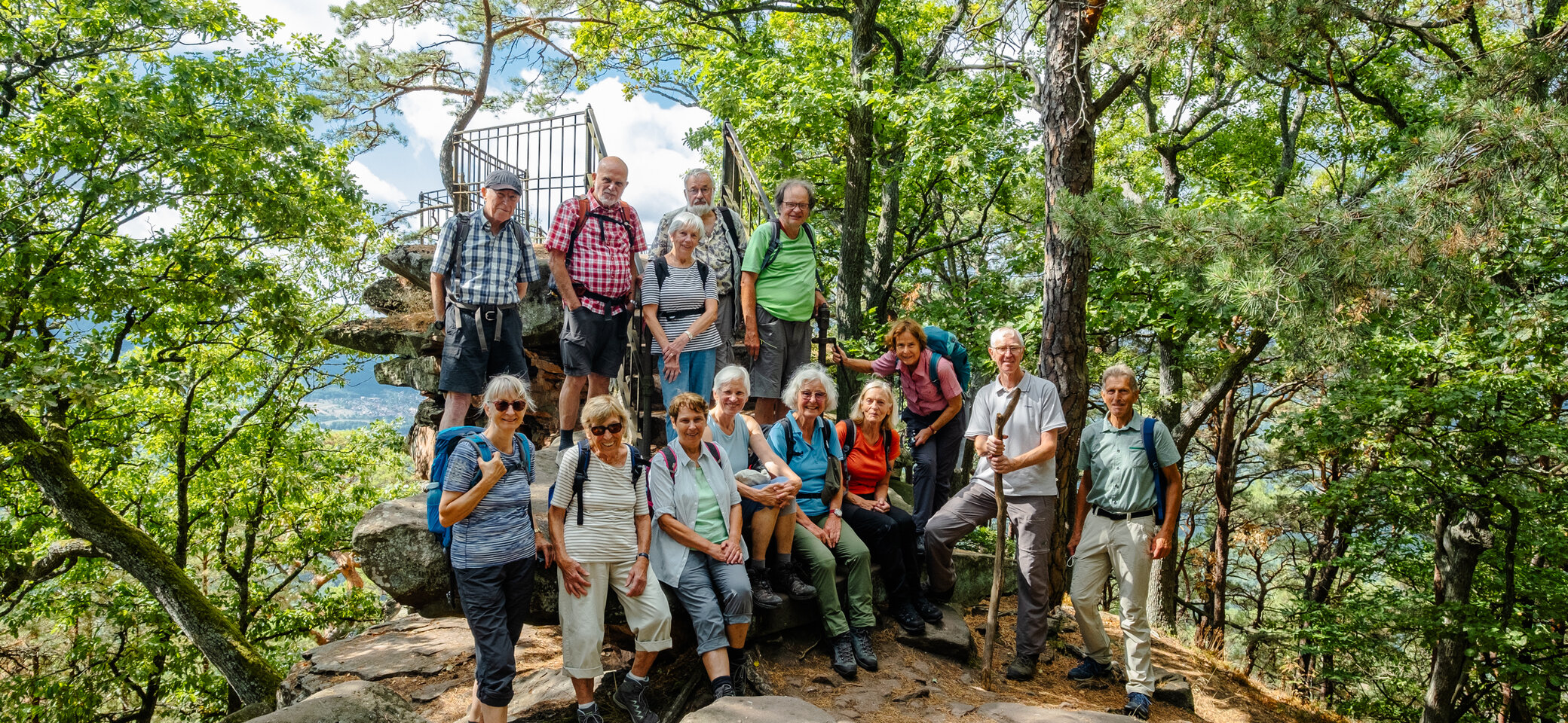 Seniorengruppe Gruppenbild | © DAV Karlsruhe