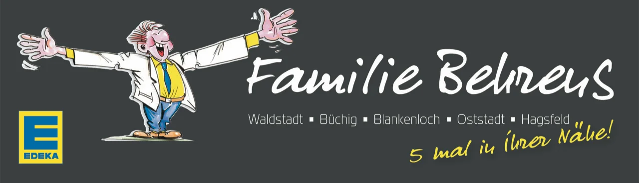 Banner Edeka Behrens | © Edeka Behrens Banner Edeka Behrens | © Edeka Behrens